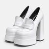 Chunky Platform Super High Heels Pumps For Women  Brand New Spring Summer Fashion Show Shoes Punk Party Ladie Loafers