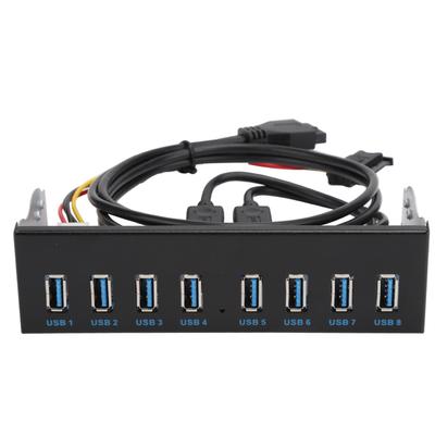 USB3.0 19PIN 8 портов концентратор оптический привод расширение передняя панель адаптер для ПК компьютер