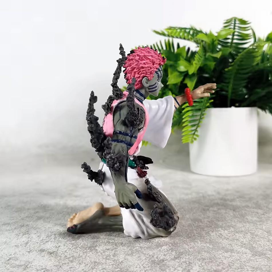 13cm New Demon Slayer Akaza Hakuji Anime Figure Model Doll Action Figurine Pvc Decoration Peripheral Desktop Ornament Toy Kid Friendly Entertaining