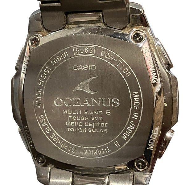 Б/у Casio Oceanus OCW-T100 Радио-солнечные часы Мужские