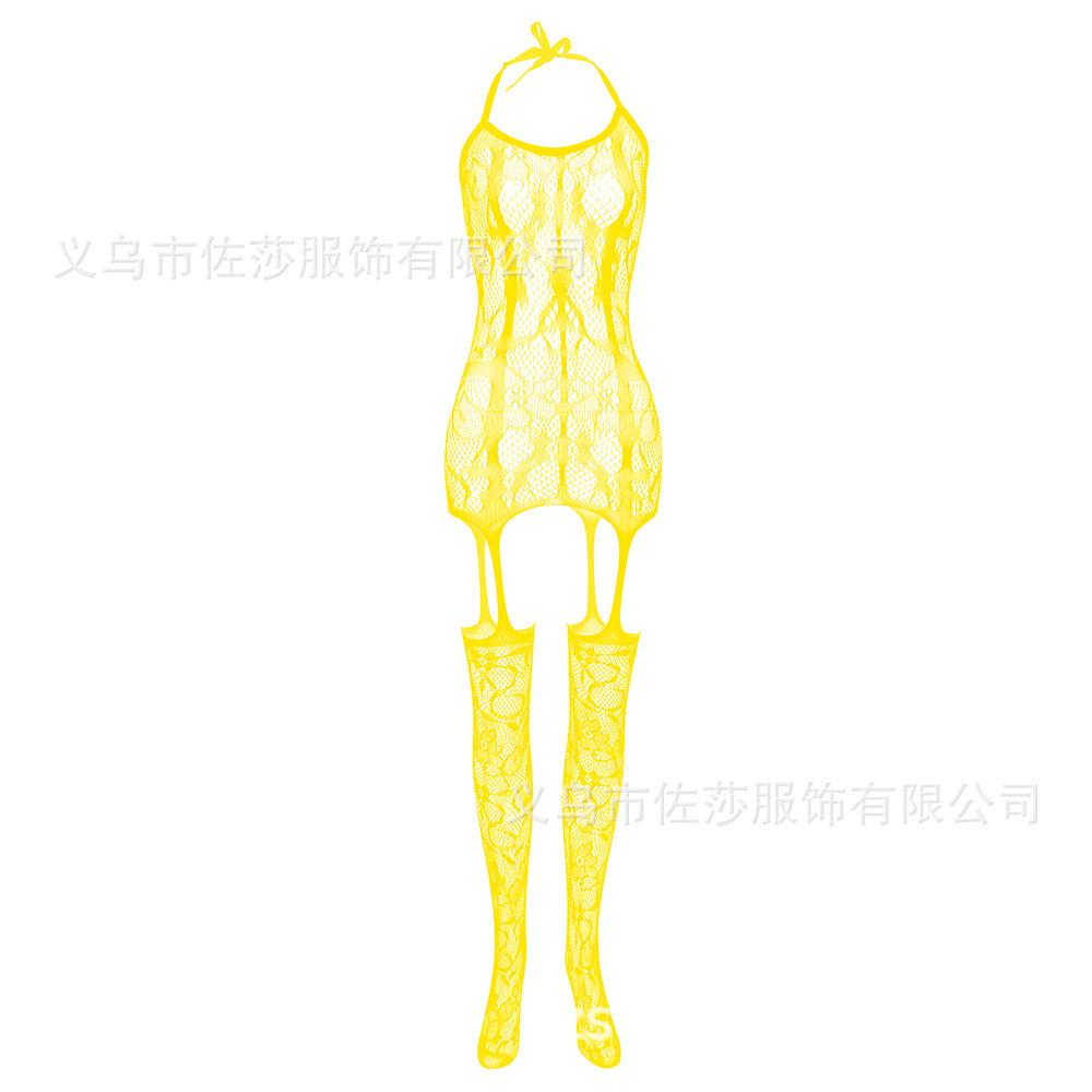 Sex Underwear Benxi New Nylon Stockings Hollow Onesie Hollow Sexy Mesh