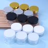 5Pcs Travel Face Cream Jar Empty Plastic Cosmetic Makeup Bottle 20Ml 30Ml 50Ml Transparent Storage Container Refillable Bottles