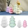 Силиконовая форма для вазы Силиконовые формы для рукоделия Элегантные формы для подставки для цветов Формы для цветочной вазы Подходят для изготовления подарков