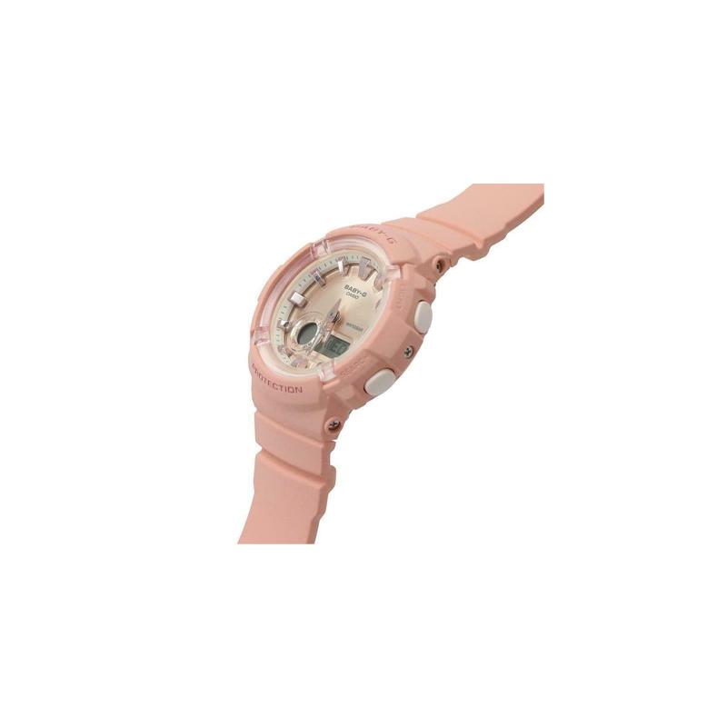Casio Серия BABY-G Спортивная серия Мировое время Секундомер Автоматический календарь Водонепроницаемый Кварцевый механизм Японские и корейские часы BGA-280-4APR-person