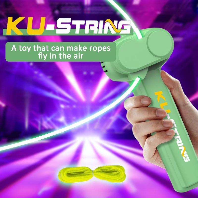Glow in the Dark Zip String, Zip String Glow in the Dark String, Electric String Rope Launcher, Rope Launcher Toy, for Adults Birthday Party Favor