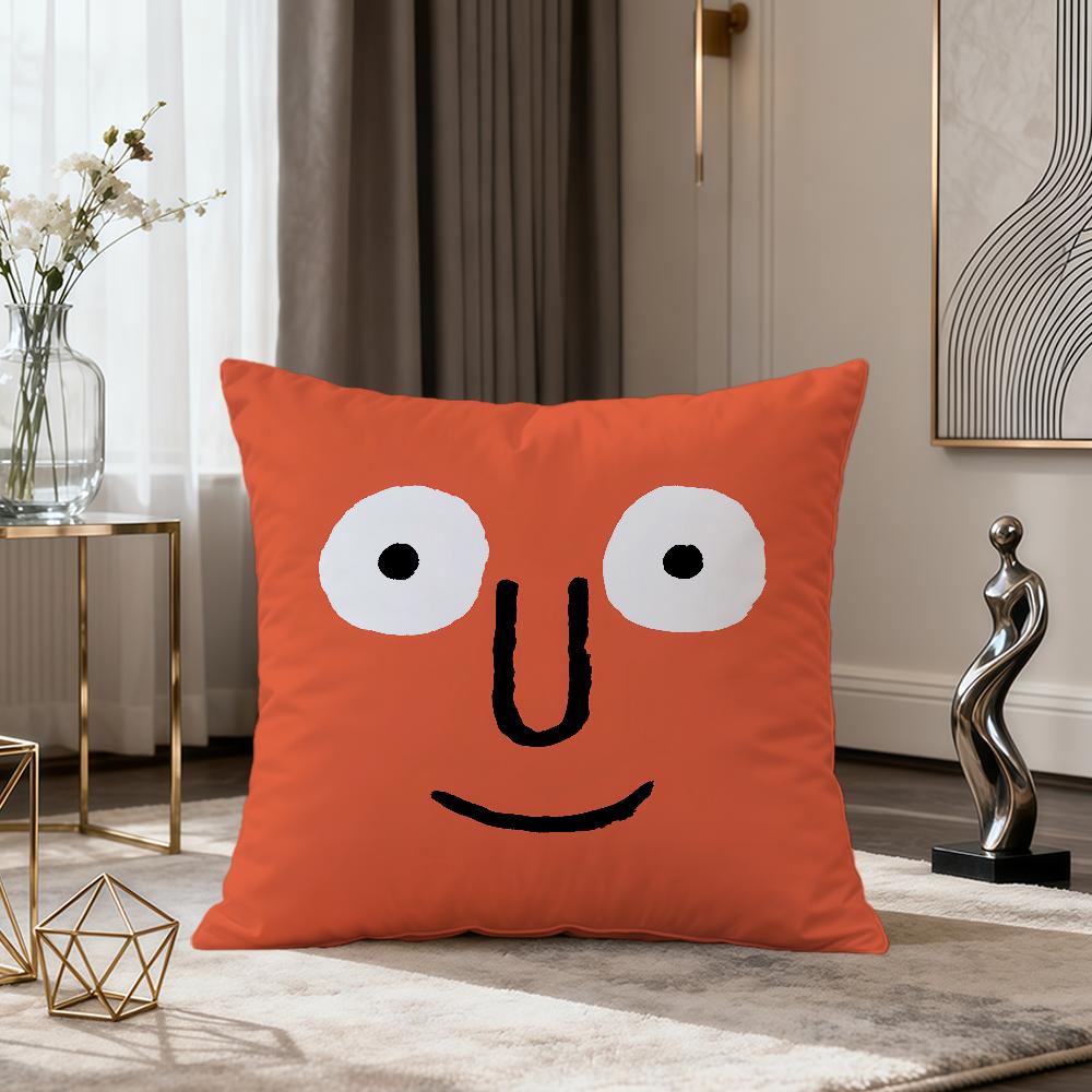 Art Design JJean JJullien Fun cushion cover soft Comfort Pillowcase for Sofa nap Living Room party Home pet Decor Pillowcover
