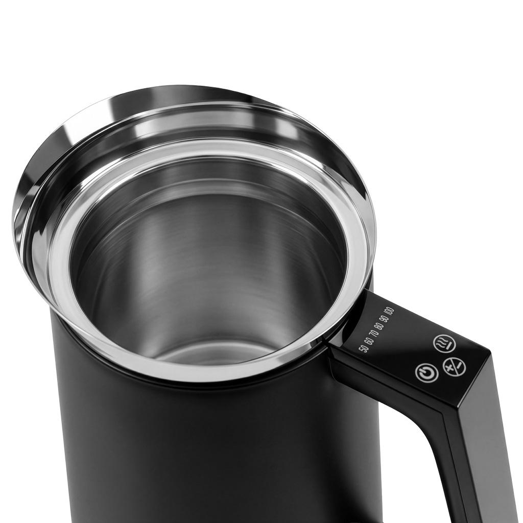 Bergmann Fr007 Electric Kettle 1.5L 2200W Matt Black With Digital Display N