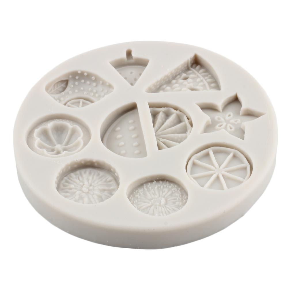 Силиконовая форма для фруктов, клубники, арбуза, банана, формы для помадки, инструменты для украшения торта, конфеты, смола, глина, шоколадная форма