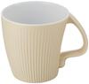 Mug, Beige Matte, 12.5mm X 9.5mm X 9.3cm, Stretch, Hasami Ware, Made In Japan