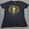 Мужская футболка UFC L Черная Конор Макгрегор The Notorious Графическая футболка С круглым вырезом Унисекс Футболка
