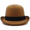 Однотонная шляпа волшебника с широкими полями, шляпа джентльмена, новая джазовая кепка, для мужчин и женщин
