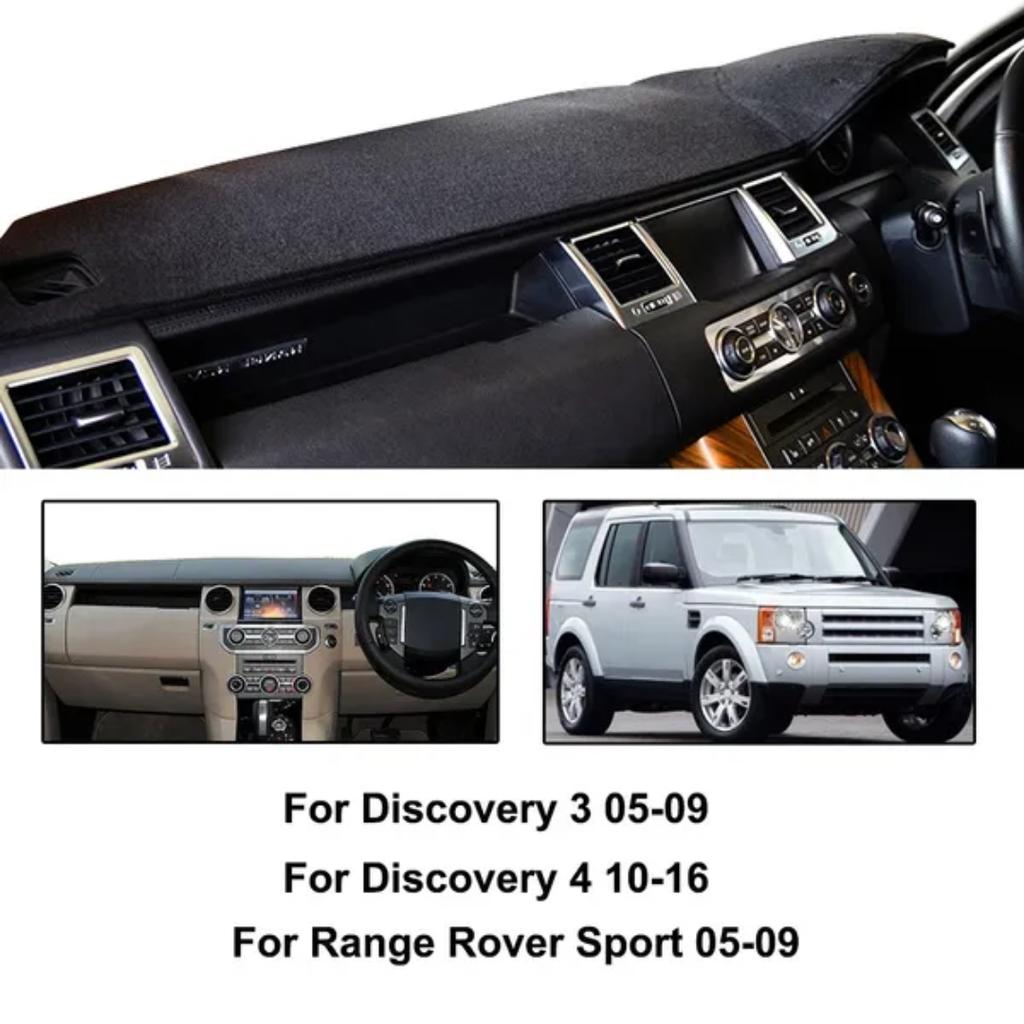 For 2005-2009 La/nd Rov/er Disc/overy 3 4 Ran/ge Rov/er Sport L320 Dashboard Cover Dashmat Dash Mat Sun Shade Protector