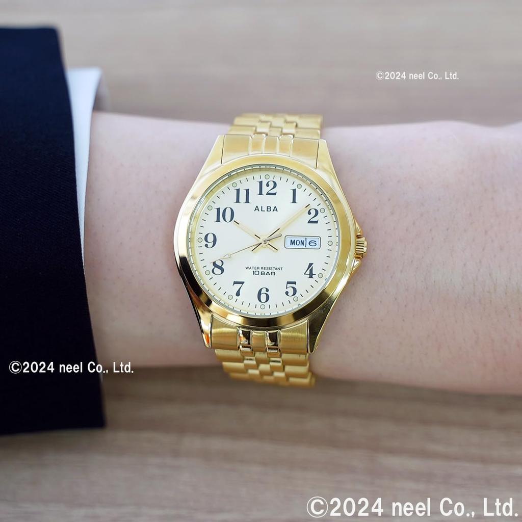 Alba Standard Quartz AQGK469 Champagne Gold [Seiko Watch] Men's