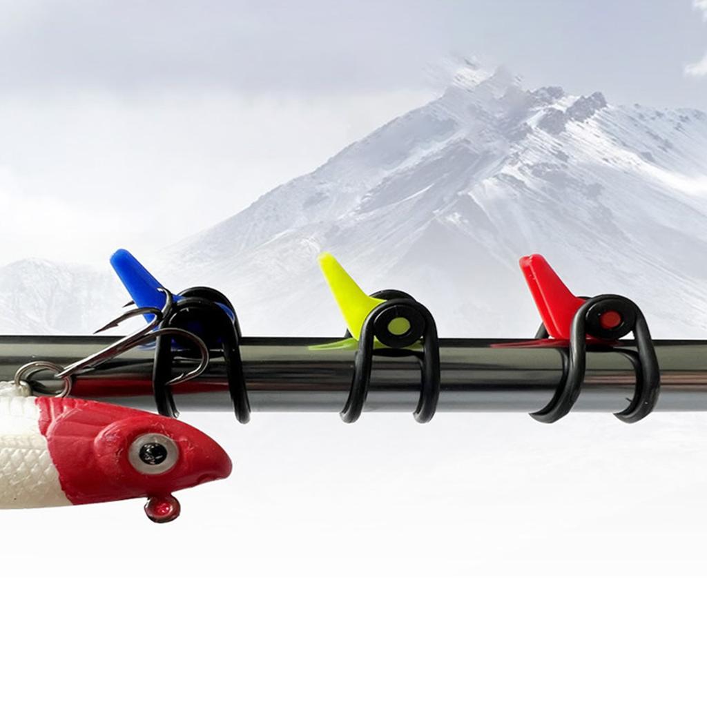 10 шт./компл. держатель крючка для удочки, рыболовные приманки, держатель крючка для удочки, рыболовные принадлежности, инструмент для снастей
