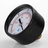50mm Face Double Scale Pressure Gauge 0~-30nhg 0~-1Bar Vacuum Manometer Mini Dual Scale Dial Gauge Vacuum Pressure Meter