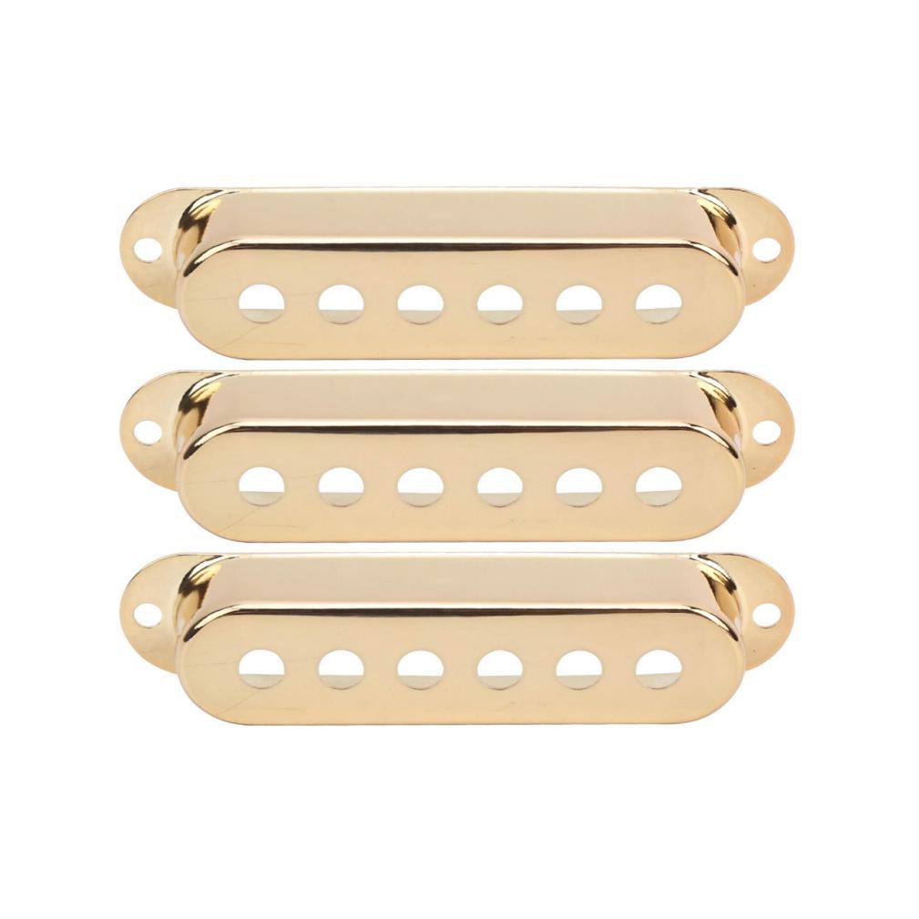 ST SQ Electric Guitar Brass Pickup Covers - Single Coil Copper Cap Shell
