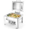 Food Warmer for Pasta Candles Satin Steel Gn 1/2