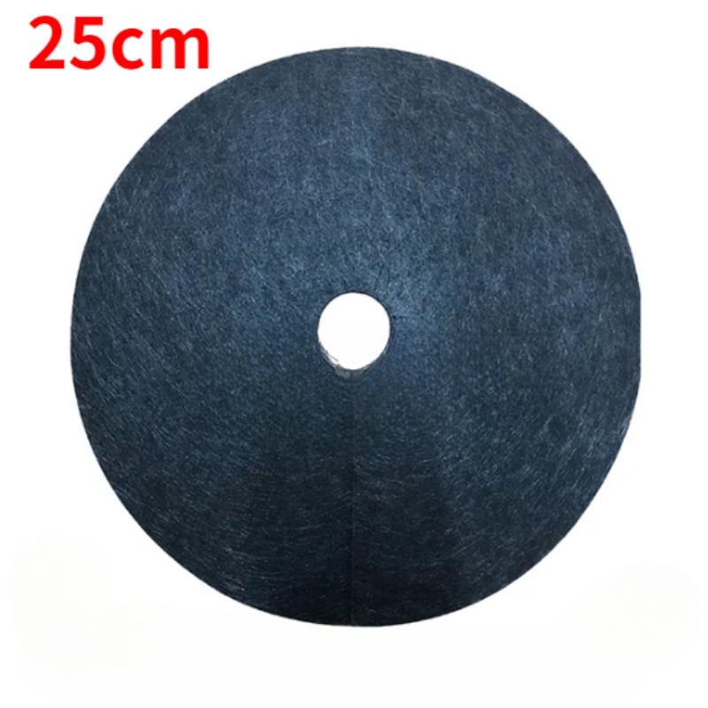 Нетканое кольцо для мульчирования деревьев, барьер для прополки, защитный коврик, покрытие для растений, защита от травы, садовая ткань для борьбы с сорняками, 15–82 см