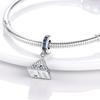 Pyramid Mum Dangle Charm Fit Bangle Bracelet 925 Silver Cleopatra Pharaoh Charms Beads Pendant Silver Original Jewelry