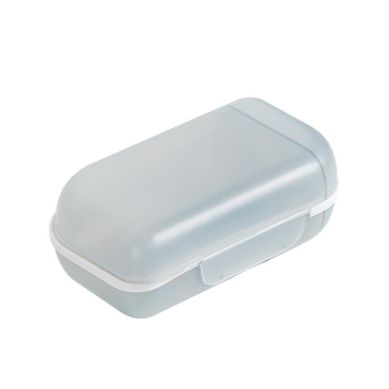 Портативный герметичный круглый держатель для мыла для шампуня, контейнер, контейнер для дома, путешествий