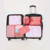 Folding Travel Organizer Storage Bags Blanket Shoes Organizers Bag 7pcs Travel Storage Bag Set Clothes Luggage Travel Organizer