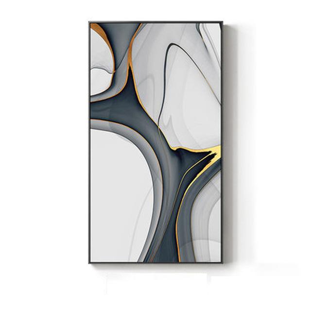 Роскошные абстрактные ленты, холст, живопись, скандинавские постеры и принты, настенные художественные картины для гостиной, спальни, современный домашний декор