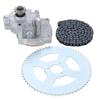Gear Box T8F Chain Sprocket Kit Box Sprocket Chain Set For 4c 49Cc Kart Mini Moto Dirt Bike