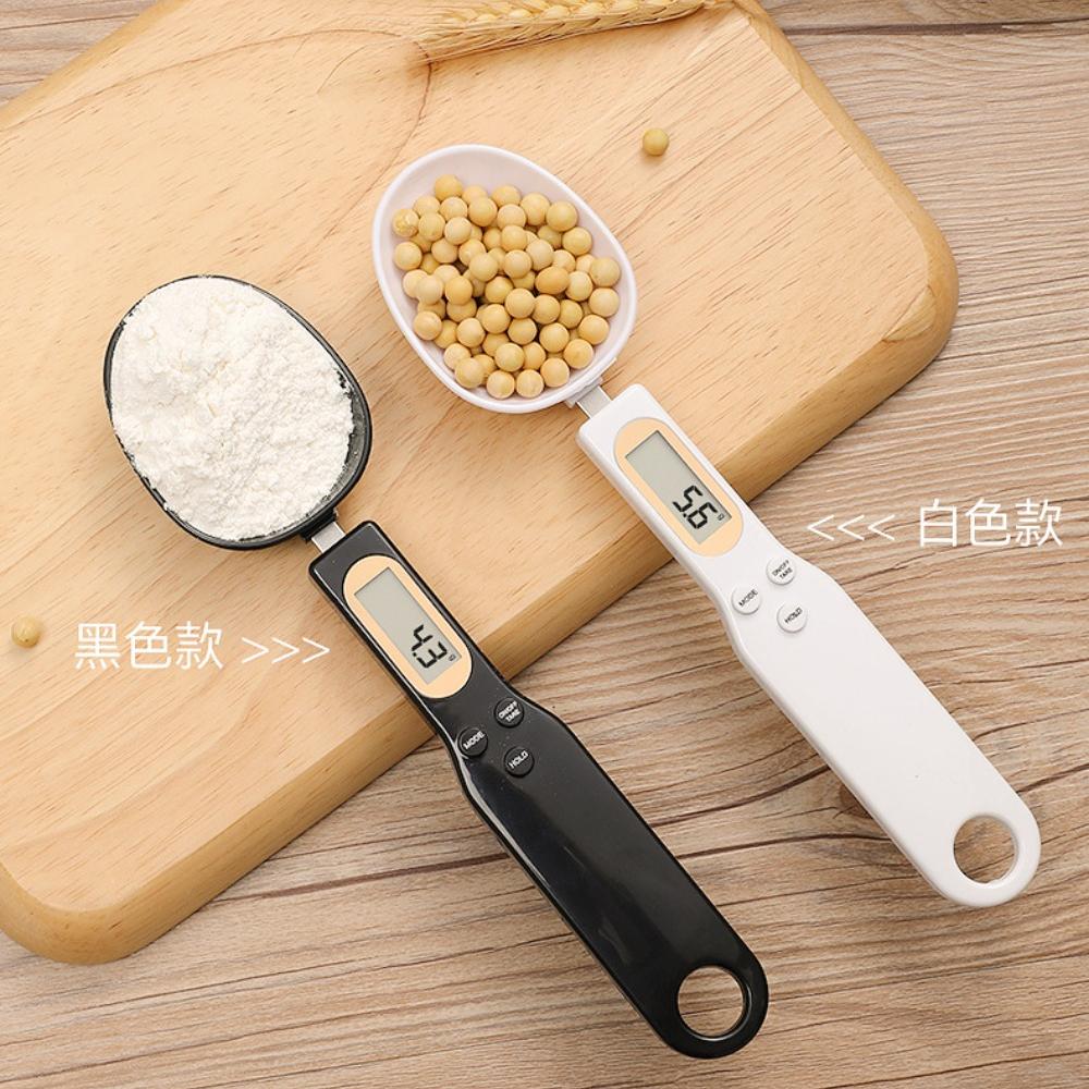 Мини-ложка, цифровые кухонные весы, электронные ЖК-весы для еды, 0,1-500 г, кулинарная мука, молоко, кофе, порошок, мерная ложка