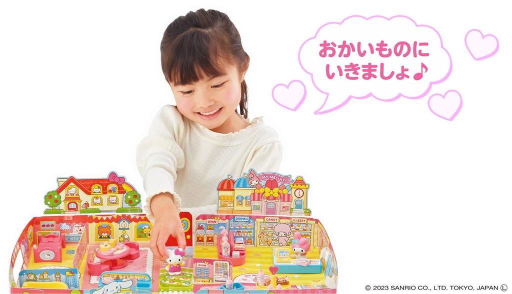 AGATSUMA Персонажи Sanrio быстро входят в комплект домашнего и выставочного кафе для детей от 3 лет и старше. Распространение котят Sanrio!