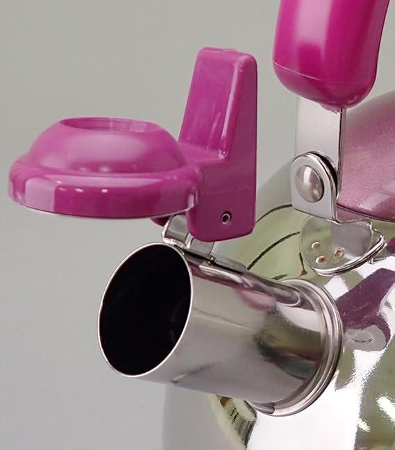 Yoshikawa Чайник со свистком «Chocolat» 1,8 л (белый) SJ2434, Сделано в Японии