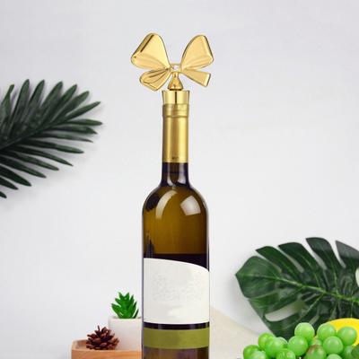 Многоразовая пробка для винной бутылки, гибкая, в форме бантика, отличный подарок на новоселье для любителей вина.