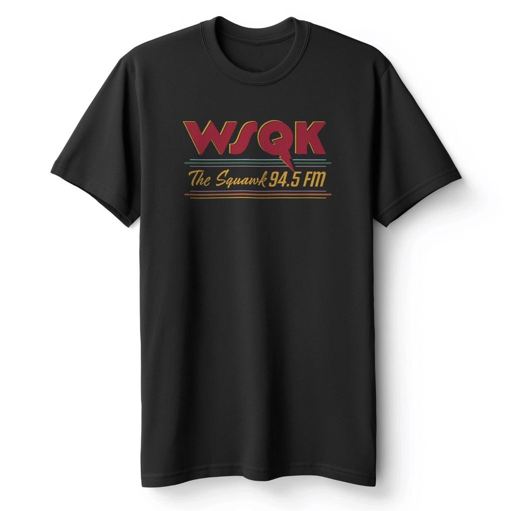 WSQK The Squawk Radio Men's T-Shirt