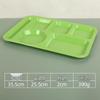Прямоугольная melamine тарелка A5 с 6 отделениями для ужина