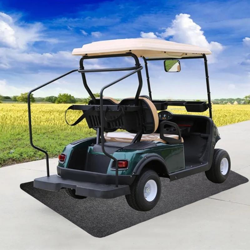 Large 5x9Ft,Oil Absorbent Garage Floor Mat and Mechanic Pad, Protects Floor From Spills, Drips, Splashes and Stains