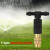 50-1pc Adjustable Copper Water Sprinkler Head Automatic Spray Misting Tip Nozzle 4/7 Pipe Watering Irrigation System Garden Tool