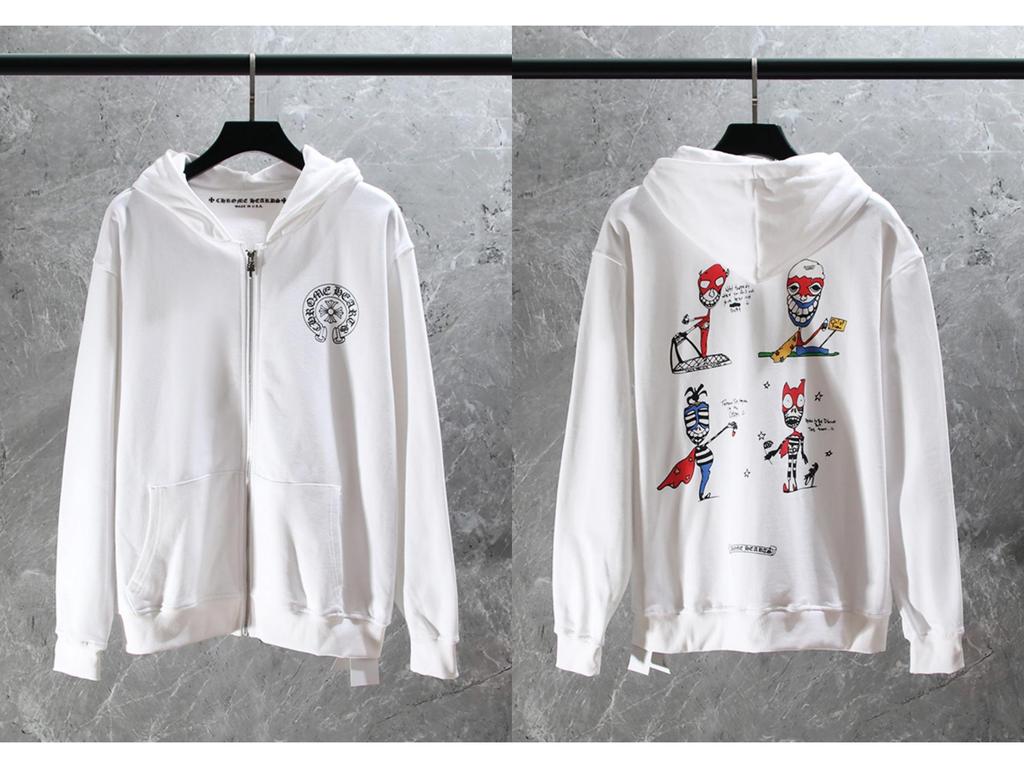 Худи с вышивкой Крест Подкова для мужчин и женщин - Осенняя одежда