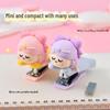 Mini Cartoon Mermaid Stapler - Cute, Creative, Portable Student Stationery