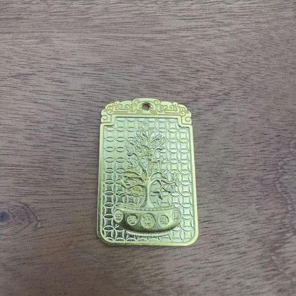 2025 год Быка Киноварный Юаньбао Брелок - Подвеска Благословение Тяньши для Богатства, Удачи и Защиты