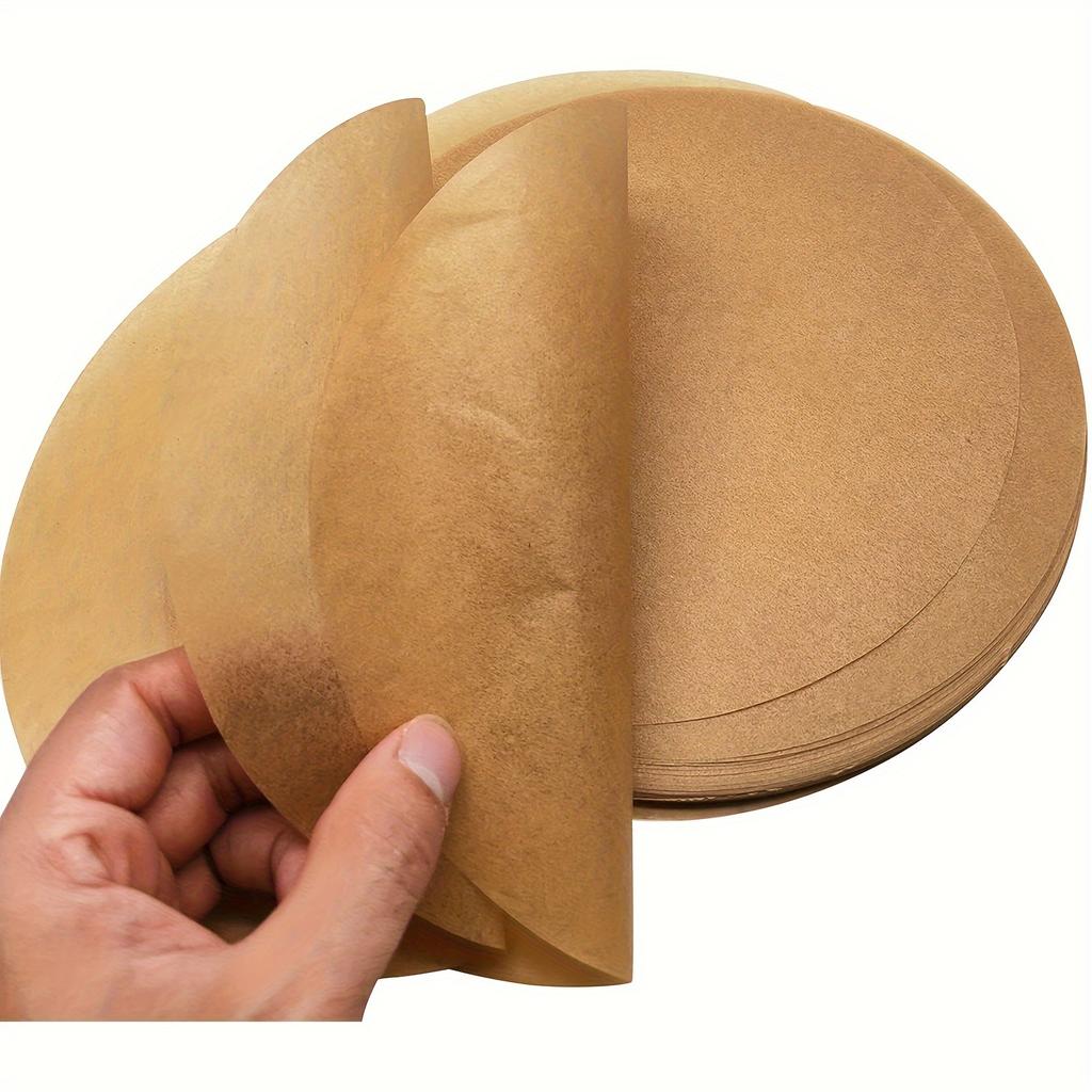 50/100 шт. Антипригарная круглая бумага для выпечки, для запекания на гриле, приготовления на пару, аэрофритюрницы, инструменты для выпечки в микроволновой печи, кухонные аксессуары