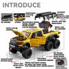 1:24 Додж Мамонт RAM 1000 TRX 6x6 Пикап Металлический Сплав Литье под Давлением Модель Автомобиля Детская Игрушечная Машинка Со Светом Коллекции Подарки Другу