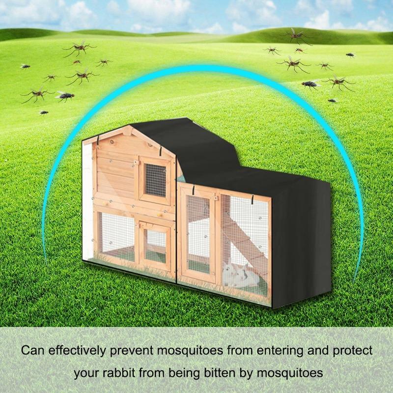 Крышка клетки для кроликов, защита от дождя, воды, сверхмощная морская свинка, домашнее животное, Easipet