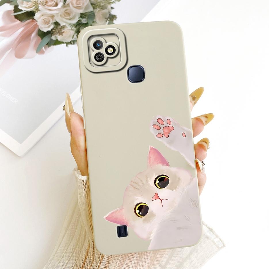 Чехол для Infinix Smart HD 2021 X612B X612 Милый Кот Утка Мультяшная Обложка 6.1'' Мягкий ТПУ Чехол для Телефона Для Infinix Smart HD 2021 Оболочка
