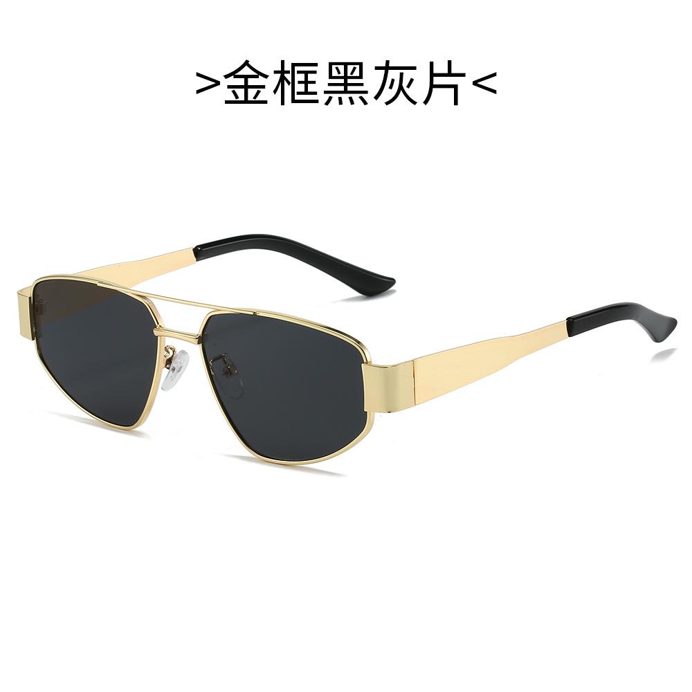 Metal frame sunglasses, driving sunglasses, retro style, unisex