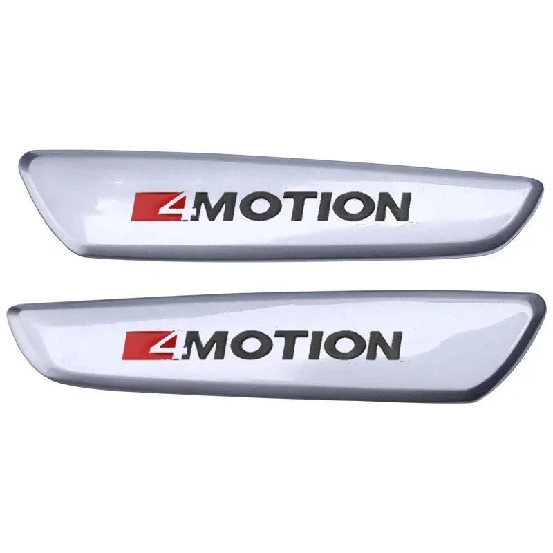 OPQ1 VW 2026 Hot Metal for Volkswagen VW R Line 4MOTION Logo Passat Tiguan Polo Golf Touran Jetta Car Door Panel Sticker Fender Side
