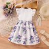 Girls Floral Dress Summer Children Fashion Princess Dress