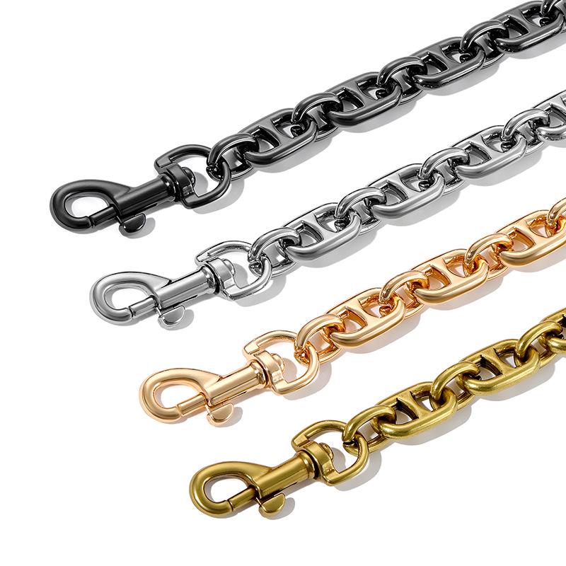 Женская сумка-слингер подмышкой с коротким ремешком и декоративной цепочкой, SP-21, совместима с сумками-седлами GU Chi.