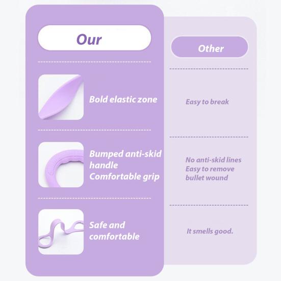 Силиконовая резинка-восьмерка для сопротивления, противоскользящая, для мужчин и женщин, для растяжки рук и плеч, силовых тренировок, упражнений, эластичная лента, фитнес-канат для натяжения