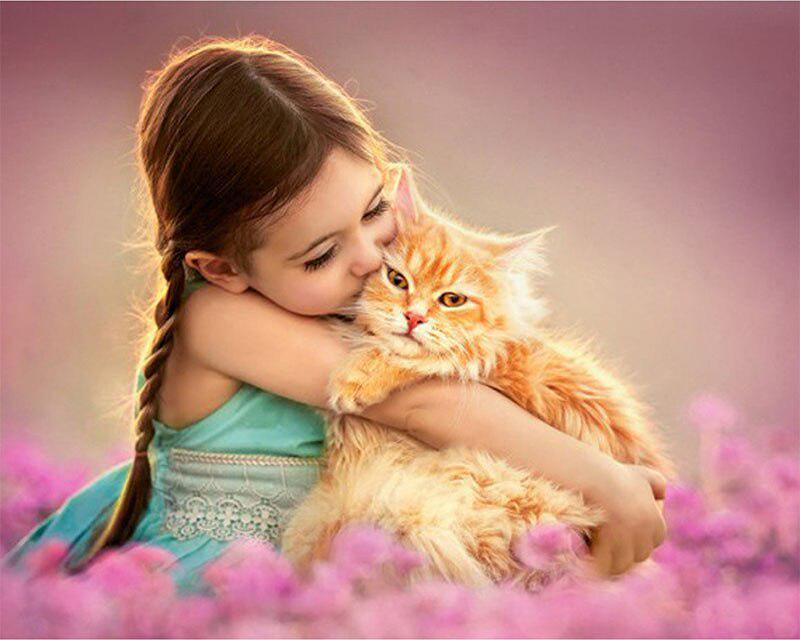 Алмазная живопись утки цветы кошка стразы 5D DIY Алмазная вышивка полный набор небесный пейзаж вышивка крестиком Алмазная мозаика подарок ручной работы