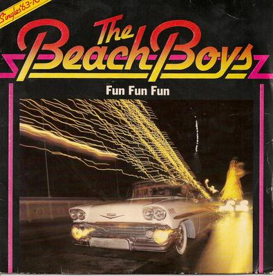7-дюймовая пластинка BEACH BOYS - Fun, Fun, Fun CL16043 Capitol Records 1979 UK Рок Б/У