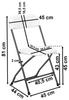 Folding Chair Training Conference Occasional For Terrace Strong
